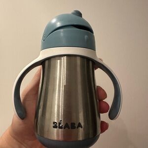 2 Beaba Stainless Steel Sippy Cups
